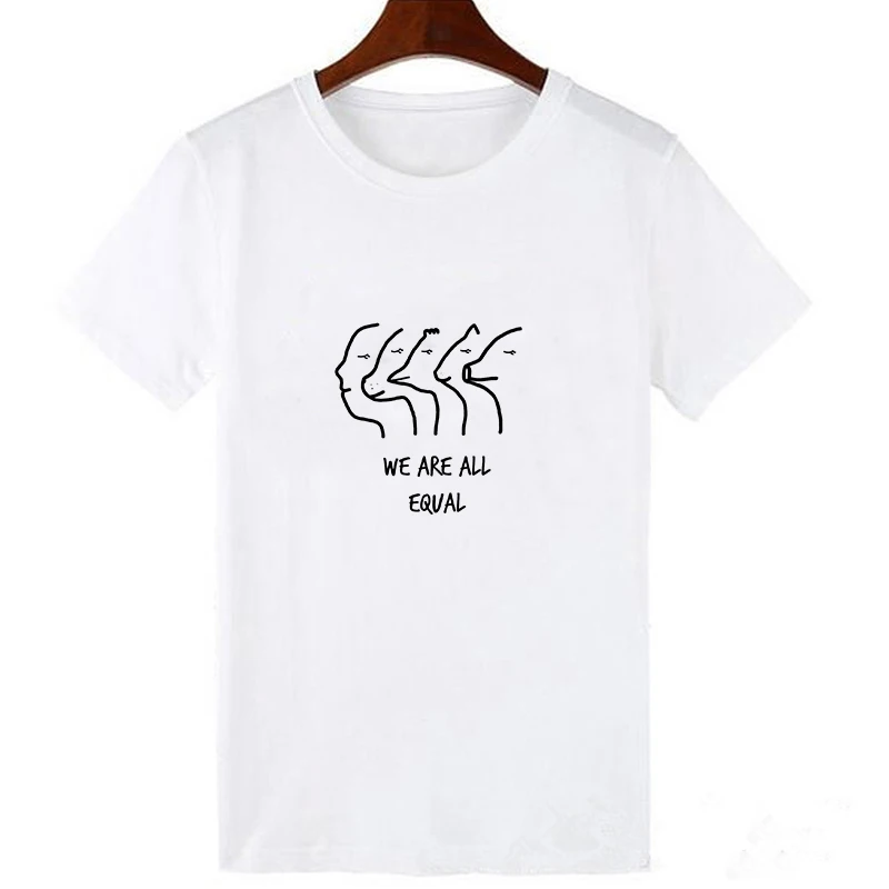 Lei SAGLY Vegan Love Женская футболка сочувствие мир доброту Harajuku рубашка корейского стиля Эстетическая одежда Ulzzang Топ в стиле "оверсайз" - Цвет: 19bk562-white
