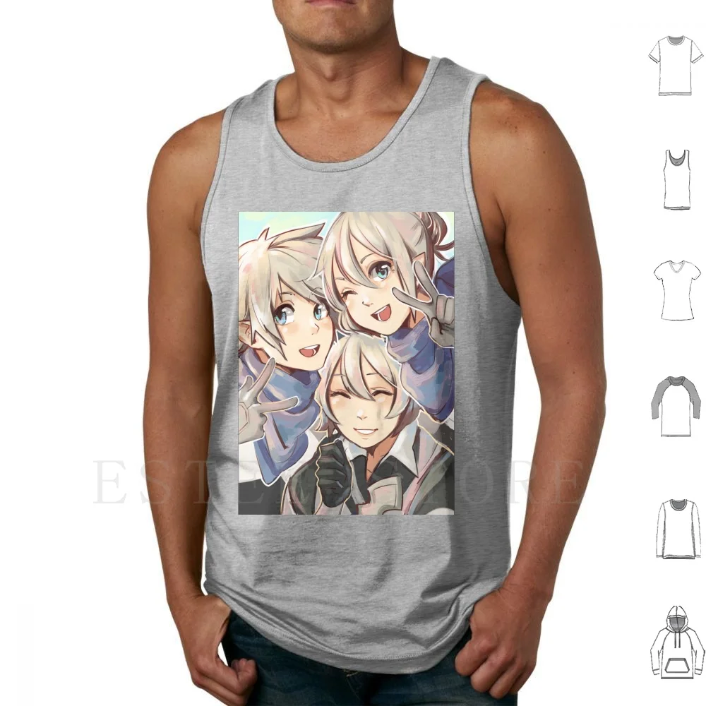 Kamui E Kanna Canotte Gilet Fire Emblem Fire Emblem If Feif Kamui Kanna Anime Game