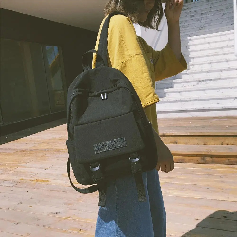 

Backpack Large Capacity Multi Pocket Women Travel Backpack Outdoor Bags College Girls Shoulder Bag