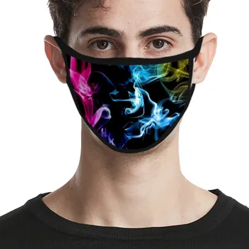 

Air Purifying Facemask Mouth Muffle Carbon Filter Dust Haze Fog Dust Mouth Print Cover Washable Reusable Cotton Mouth Facemask