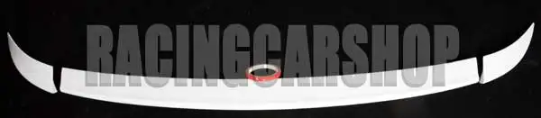 RS6 TYPE 3PCS TRUNK BOOT LIP SPOILER FOR AUDI A6 C6 2007-2011