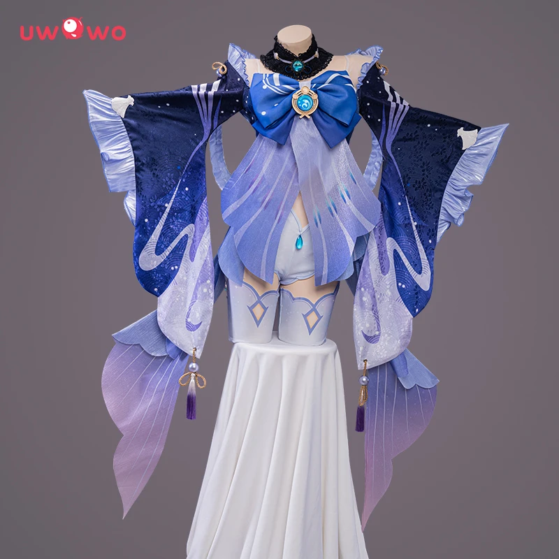 Размера плюс PRE-SALE UWOWO игра Genshin воздействия Sangonomiya Kokomi Косплэй специальные