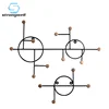 Strongwell European Key Holder Wall Hanger Wall Hook Key Hanger Minimalist Iron Coat Rack Multi-Functional Fitting Decoration 1