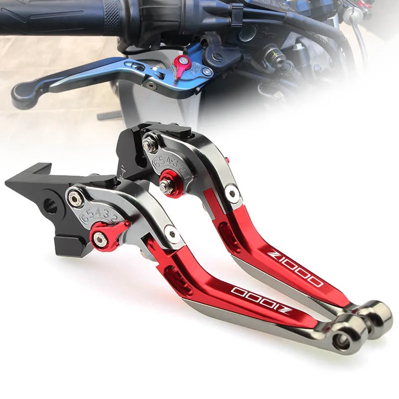 For KAWASAKI Z1000 2007-2016 Motorcycle CNC Adjustable Folding Extendable Brake Clutch Levers Handlebrake |