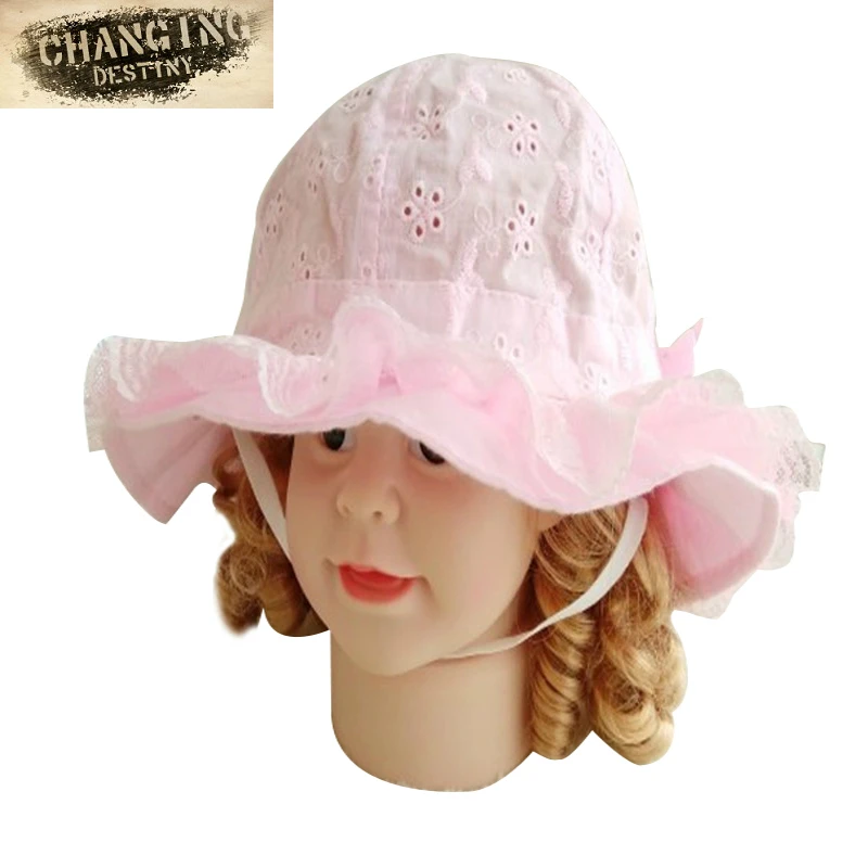 6 To 12 Months Baby's Hats New Spring and Summer Hollow Princess Female Children's Sun Hat Infant Fisherman | Детская одежда и