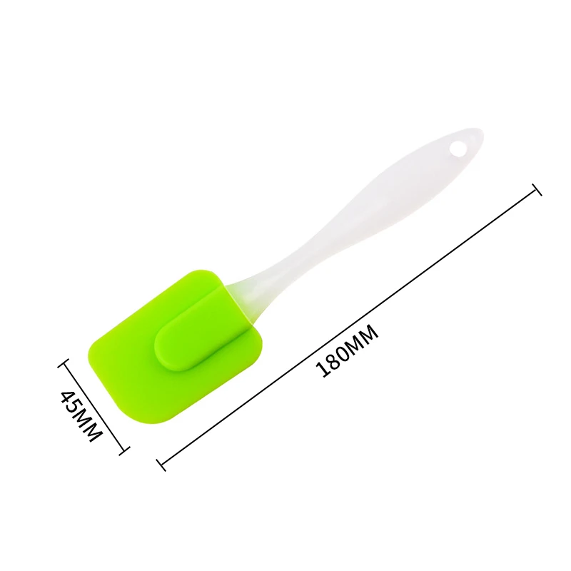Baking Scraper Cake Baking Tool Food Grade Non Stick Spatula Butter Spoon Cooking Silicone Spatula Rubber Shovel Bakery Tools