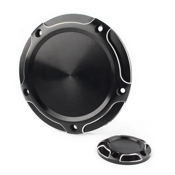 

CNC Aluminum Motorcycle Contrast Cut Derby Timer Timing Cover For Harley Touring Dyna Softail Road King