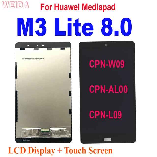 Huawei mediapad m3 lite 8 8.0,lcd 8.0 CPN-W09 CPN-AL00用のCPN-L09 ...