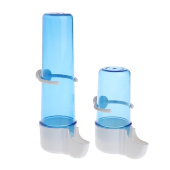 

2020 New Parrot Feeder Automatic Water Drink Container Food Dispenser Cage Birds Supplies