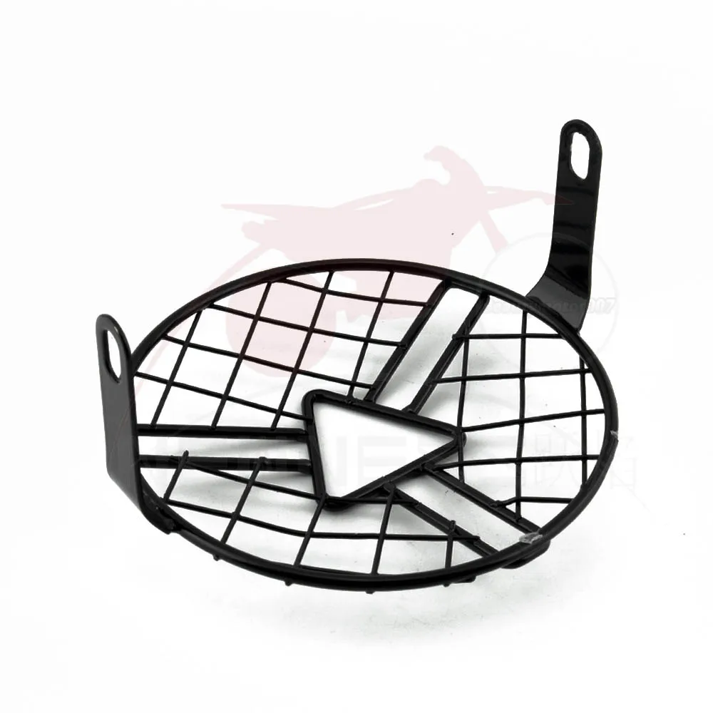 7 inch Motorcycle Universal Vintage Headlight Protector Retro Grill Light Lamp Cover For Harley Ducati Chopper Yamaha Cafe Racer