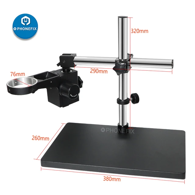 Universal Bar Microscope Arms Adjustable Boom Stereo Arm Table Stand