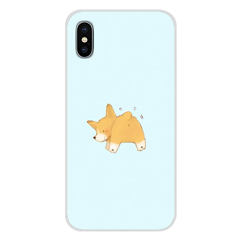 images 7 Для Xiao mi 4 mi 5 mi 5S mi 6 mi A1 A2 5X6X8 9 Lite SE Pro mi Max mi x 2 3 2S Аксессуары чехлы для телефонов Чехлы для кошек собак корги - Цвет: images 7