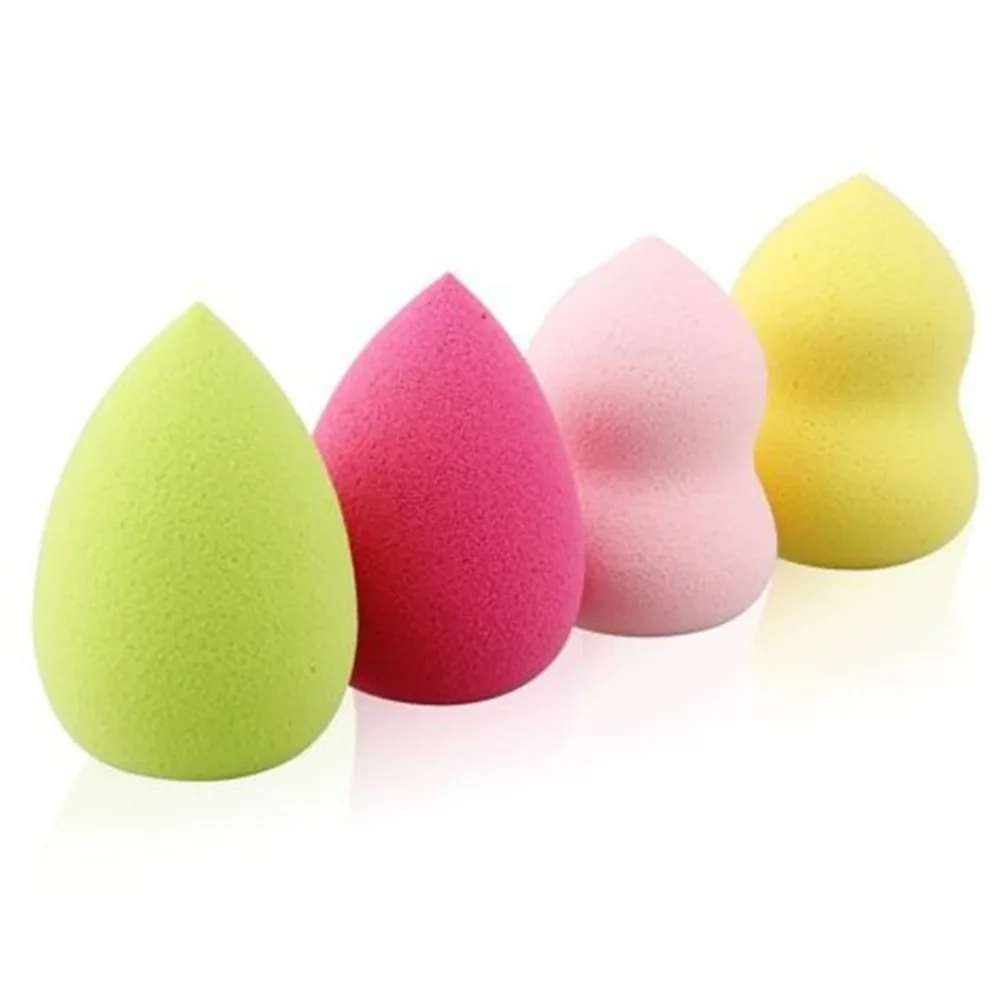 Новая горячая мода 8 шт макияж губчатый смеситель тональная пудра мягкий спонж основа сделать вас платье больше красивая