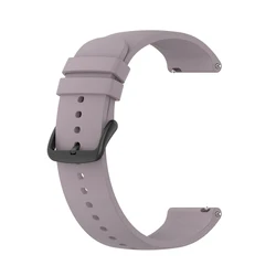Premium 22mm Silicone Watch Strap - Versatile and Stylish Replacement Band for 22mm (Light purple)