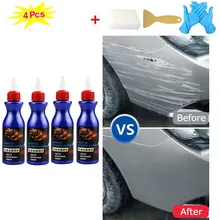 4 шт. средство для ремонта краски от царапин полировка восковой краски удаление царапин уход за краской уход за автомобильной краской против царапин