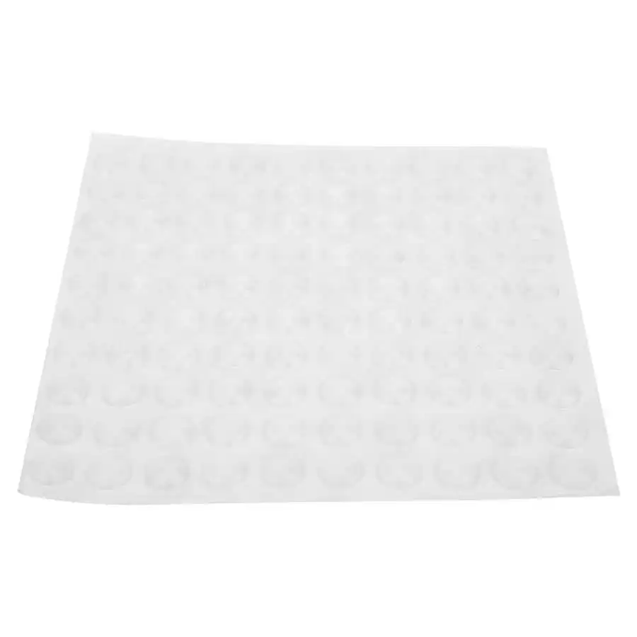 200Pcs 10x3mm Self-Adhesive Silicone Foot Pads Transparent Anti-Slip Mat Furniture Cabinet Buffer Bumper Damper Floor Protector