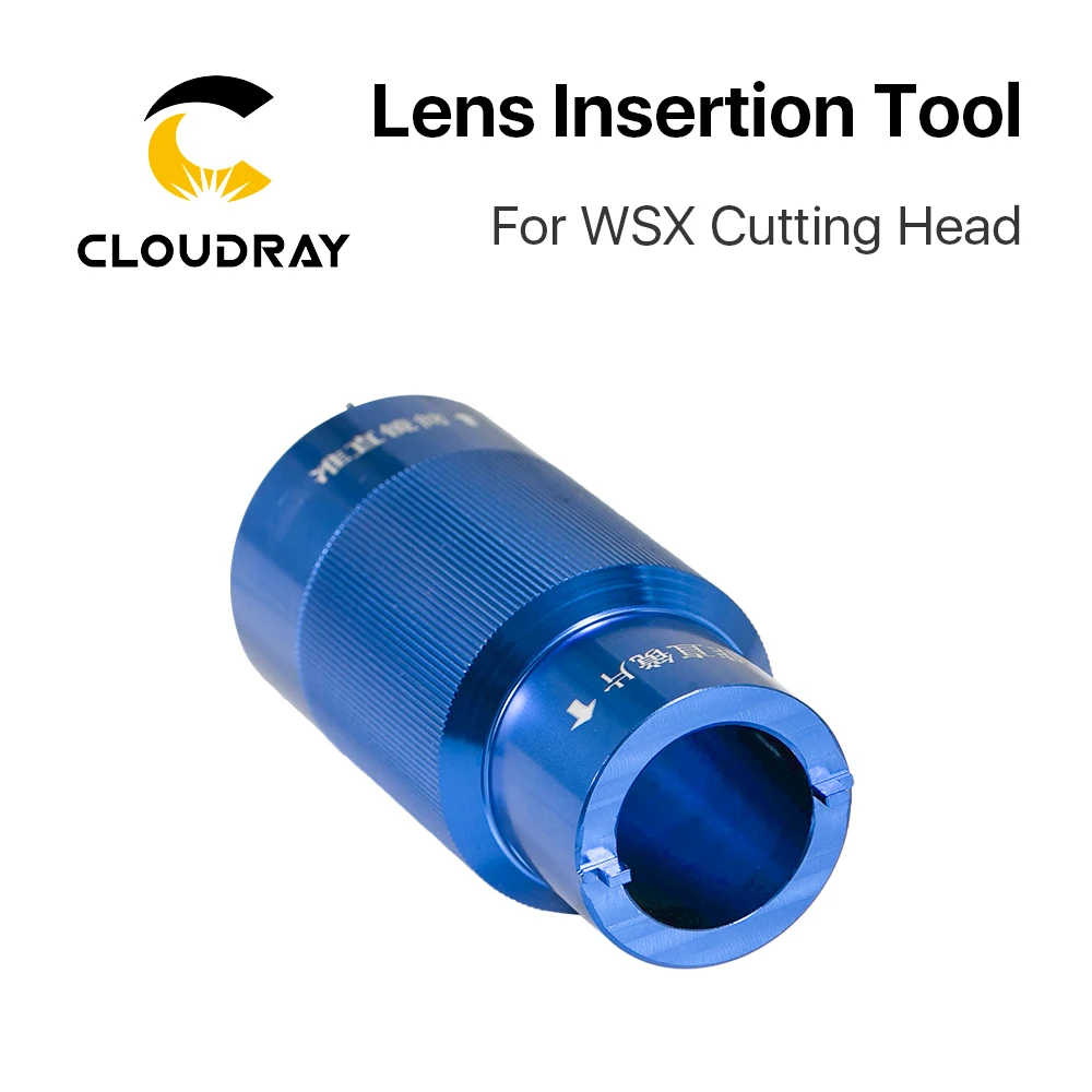 1064nm 파이버 레이저 커팅 머신의 WSX 포커싱 콜리 메이팅 렌즈 용 Cloudray 렌즈 삽입 툴 D30