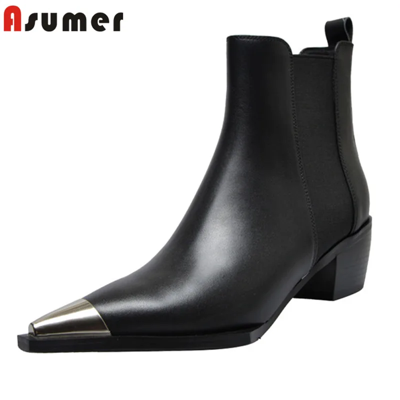 genuine leather boots womens