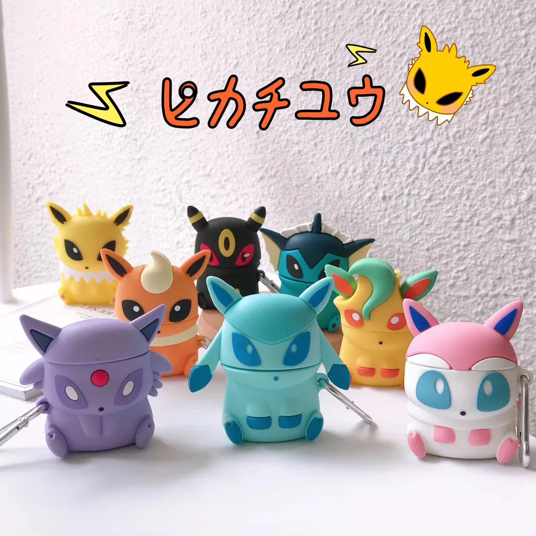 Чехол для наушников Airpods Pro чехол Pokemon Poke Ball Anime мягкий Apple Air Pods 1/2 защитный Earpods |