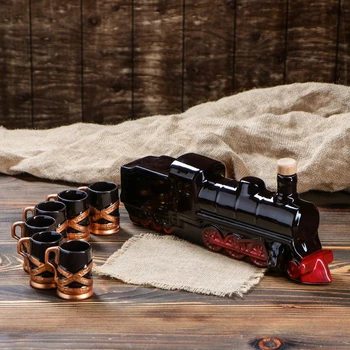 

Set for wine "Steam locomotive", 7 items in a set, 1.3 l / 0.1 ml