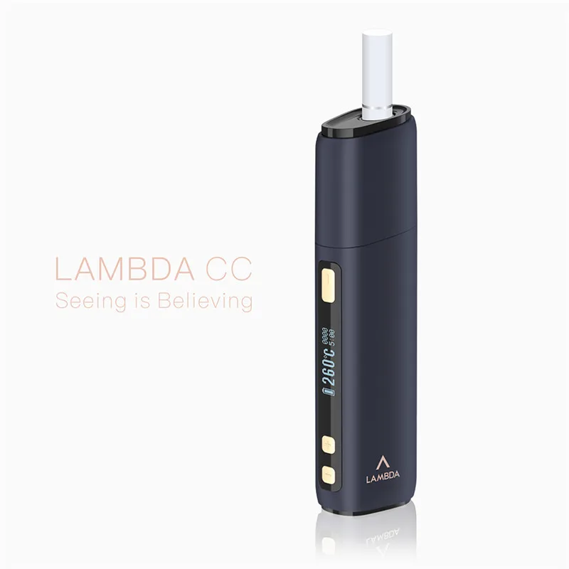 2020 Latest HNB Device LAMBDA CC Tobacco heat without burn Vaporizer with 3200mah vape kit Compatible with iqostick vs iqo icoz|Electronic Cigarette Kits| - AliExpress