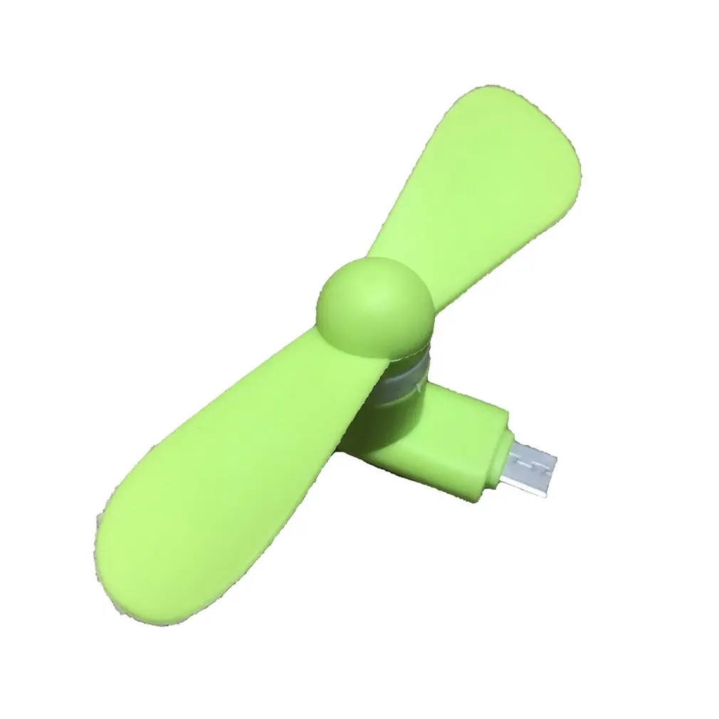 Для Android Портативный крутой микро USB вентилятор мобильный телефон USB вентиляторы низкий голос для Android мобильный телефон USB источник питания