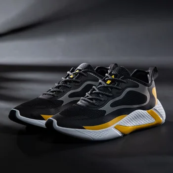 

Autumn Winter Fashion sports shoes Breathable running shoes Light Sneakers Men zapatillas hombre Driving shoes I2-10