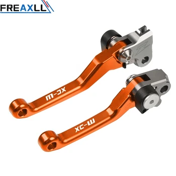 

For KTM 125XC-W XC-W 2004-2008 2005 2006 2007 Motocross CNC Aluminum Dirt Bike Pit bike Pivot Handle Lever Brake Clutch Levers