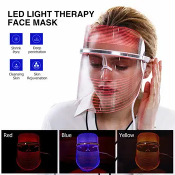 

Photon Therapy LED Facial Mask Skin Device Anti-wrinkle Tightening Pore Facial Skin Treatment Facial Mask Machine
