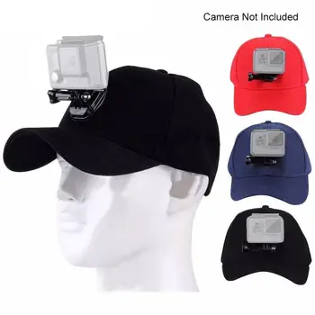 

Men's Baseball Cap For GoPro Action Cameras Holder Hat With J-Hook Buckle Mount For HERO 6/5 Black/5 Session/4 Session/4/3 /3/2