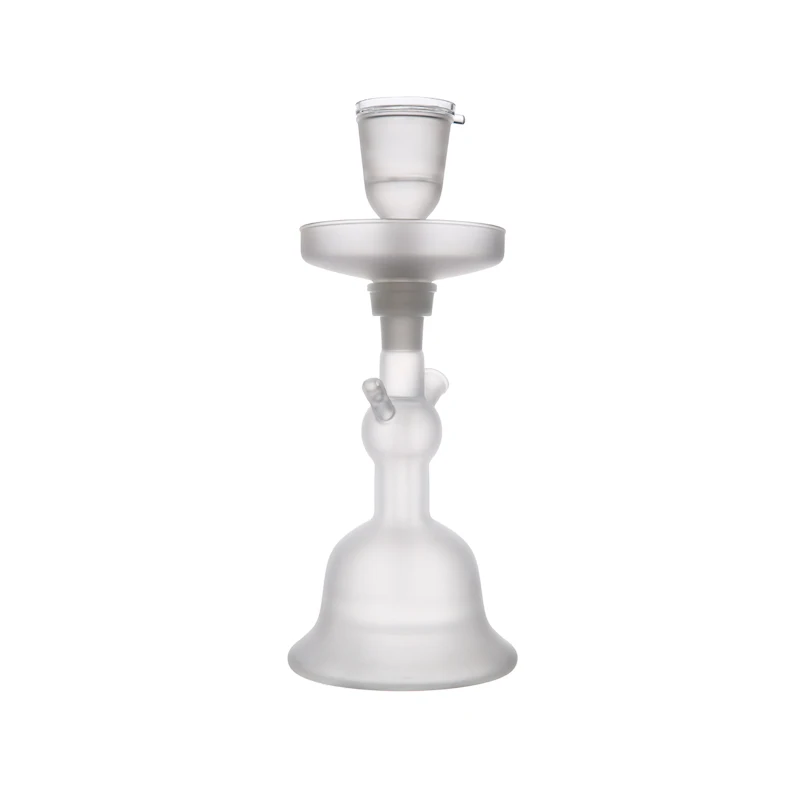 Кальян HY LED белый матовый стеклянный кальян полный набор аксессуаров Канада Al Fakher