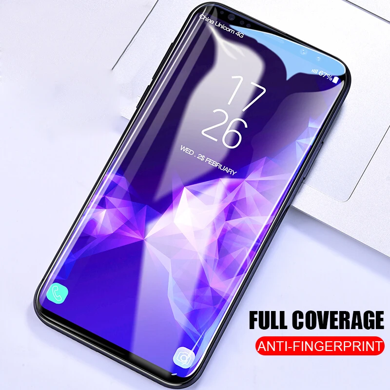 Пленка из закаленного стекла для Samsung Galaxy Note 10 pro s10 5G plus Edge 4D полная изогнутая