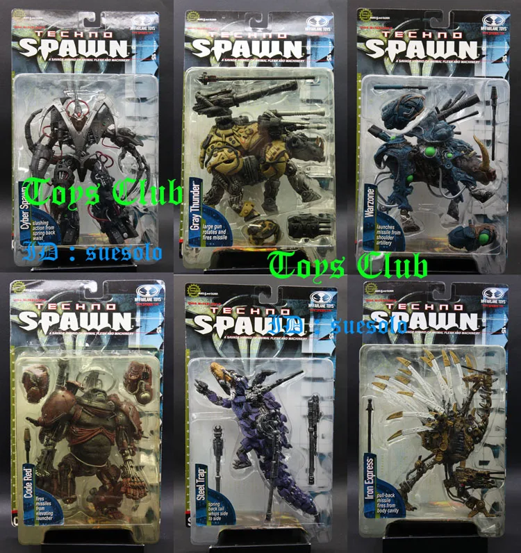 МакФарлейн 6-дюймовый Spawn 15th крокодиловый робот коллекция фигурка | Игрушки и