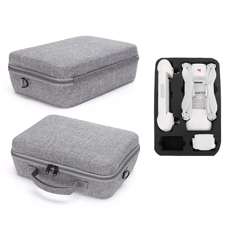Bolsa de Armazenamento Portátil para Xiaomi Estojo de Transporte com Alça de Ombro Fimi Drone Duro Eva Ajustável Bolsa Água Rppf Capa x8 se - Image 2