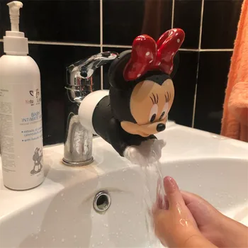 

Cartoon Faucet Extender Water saving Help Children Wash hands Bathroom Faucet Extender Kitchen accessories Dropshipping