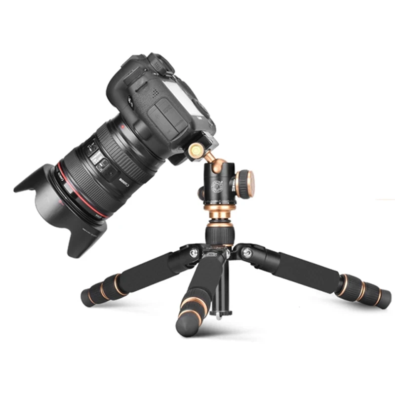 Высококачественный Q166 для Canon для Nikon для sony цифровая зеркальная камера портативный многофункциональный мини штатив фотостудия складной штатив