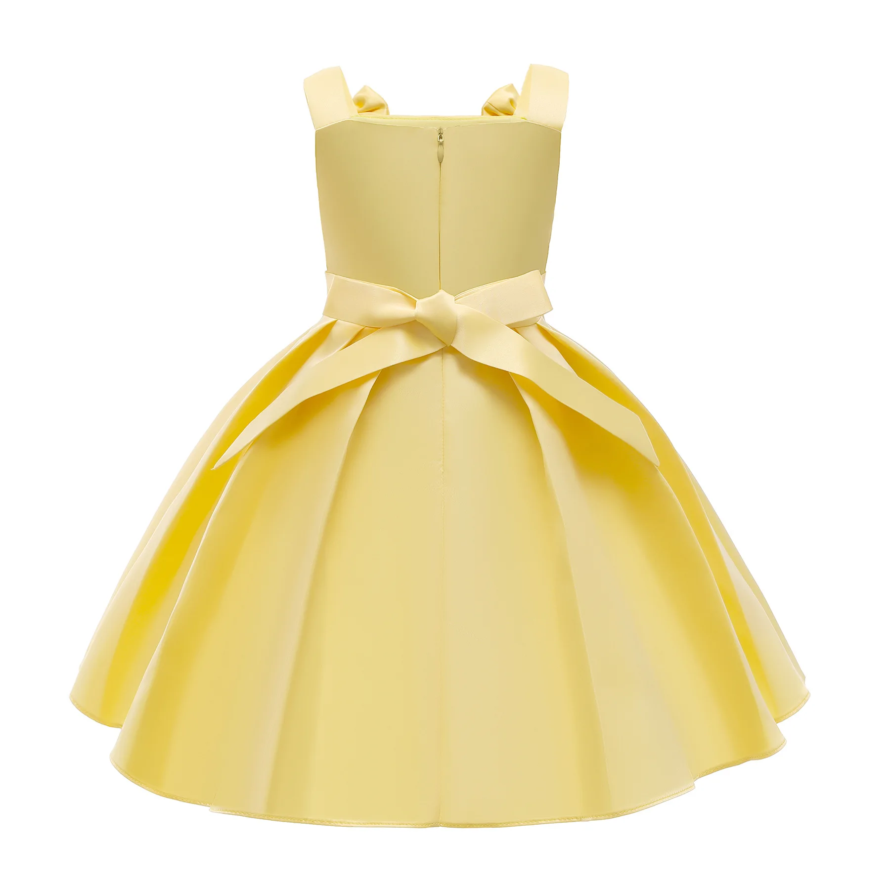 2021 Summer Girl Lace Dress Long Tulle Teen Girl Party Dress Elegant