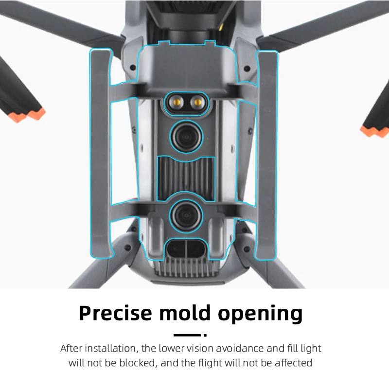 Landing Gear for DJI Mavic 3, the lower vision avoidance and fill light will not be blocked . and the flight will not