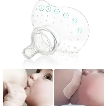 

Reuseable Silicone Maternity Nipple Protecting Shield for Baby Breastfeeding