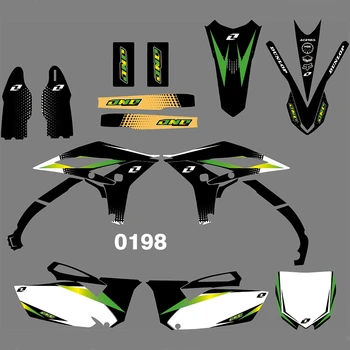 

For YAMAHA YZF250 2010-2013 Graphics Decals Stickers Custom Number Name 3M Full Motorcycle Backgrounds Stickers Accessories