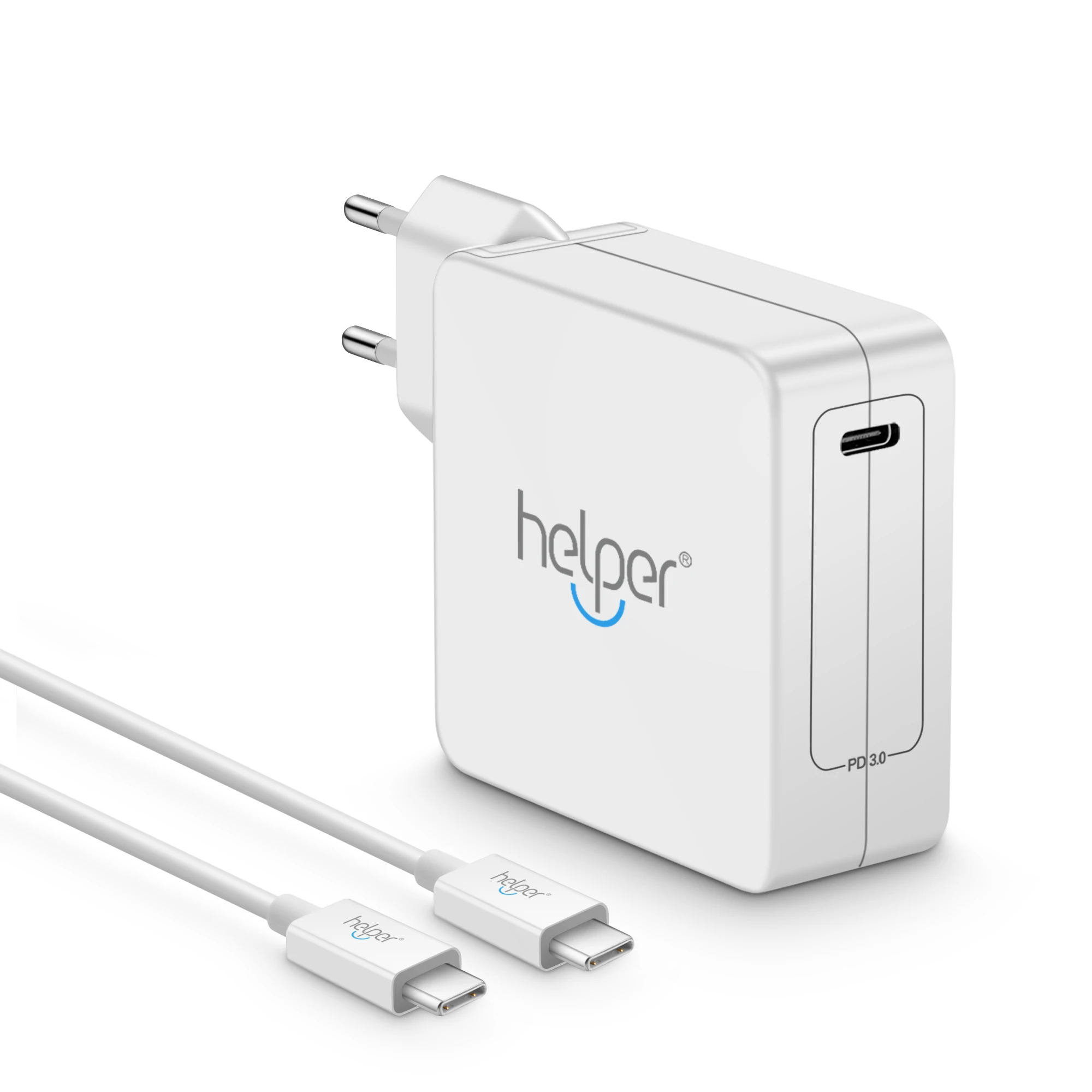 Помощник 15 Вт 45 60 Тип usb C PD стены Зарядное устройство быстрой зарядки Мощность