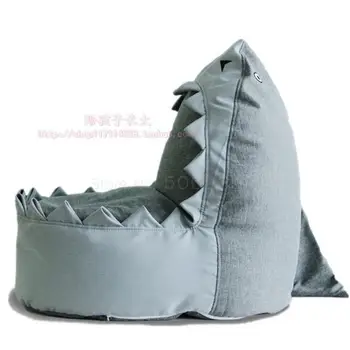 

Nordic Style Children's Lazy Sofa Lovely Small Animal Shark Bean Bag Cloth Pet Seat