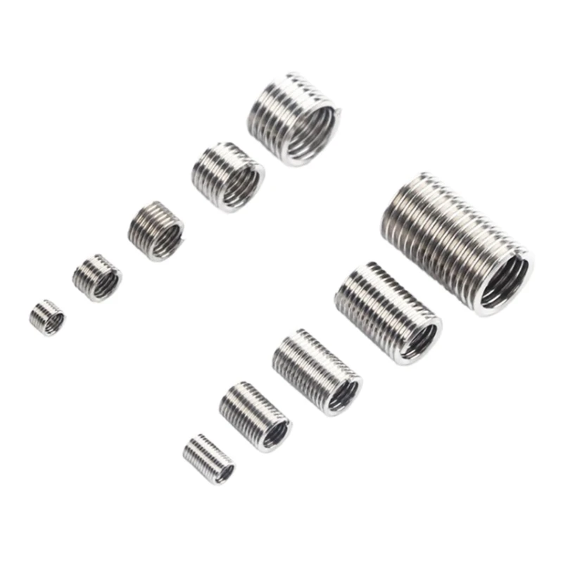 150pcs Stainless Steel Helicoil Thread Repair Insert Kit M3 M8 Nut Kit