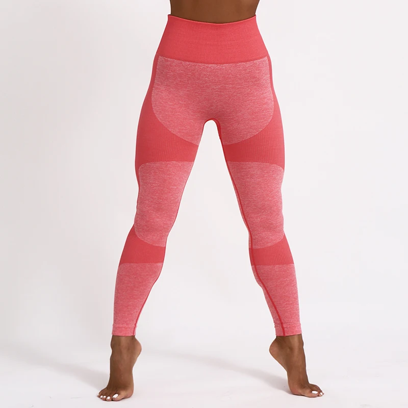 Экипировка для йоги, спортивная одежда для женщин, спортивный костюм для женщин, комплект для йоги, комплект для упражнений, женские компрессионные штаны, Женский комплект для фитнеса - Цвет: Pants-Red