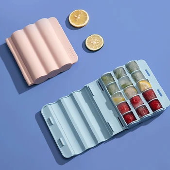 

Creative Wave Ice Lattice Mold Silicone Homemade Ice Cream Juice Ice Box Drink Cocktail With Kitchen AccessoriesIce Cube