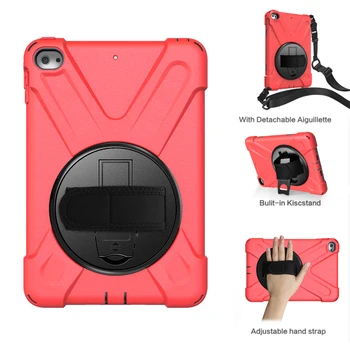 

Tablet Case for IPad Mini5 Mini4 2019 Case with Pencil Holder for IPad Mini 4 5 Cove 360 Rotate Stand Kids Shockproof Hand Strap