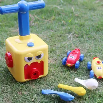 

Kids Balloon Car Toy Educational DIY Toy Inertial Power Car Perfect Gift for Toddlers Children Early Education