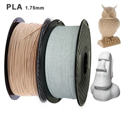 Filament plastique pour impression 3D, consommable d'imprimante en PLA, effet spécial effet marbre, 1.75mm de diamètre, 1kg/500g/250g 