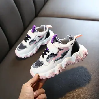 

Children Casual Shoes for Girls Sneaker Boys Sport Shoes Spring New Soft Bottom Baby Toddler Flat Sneakers Kids Running Shoes