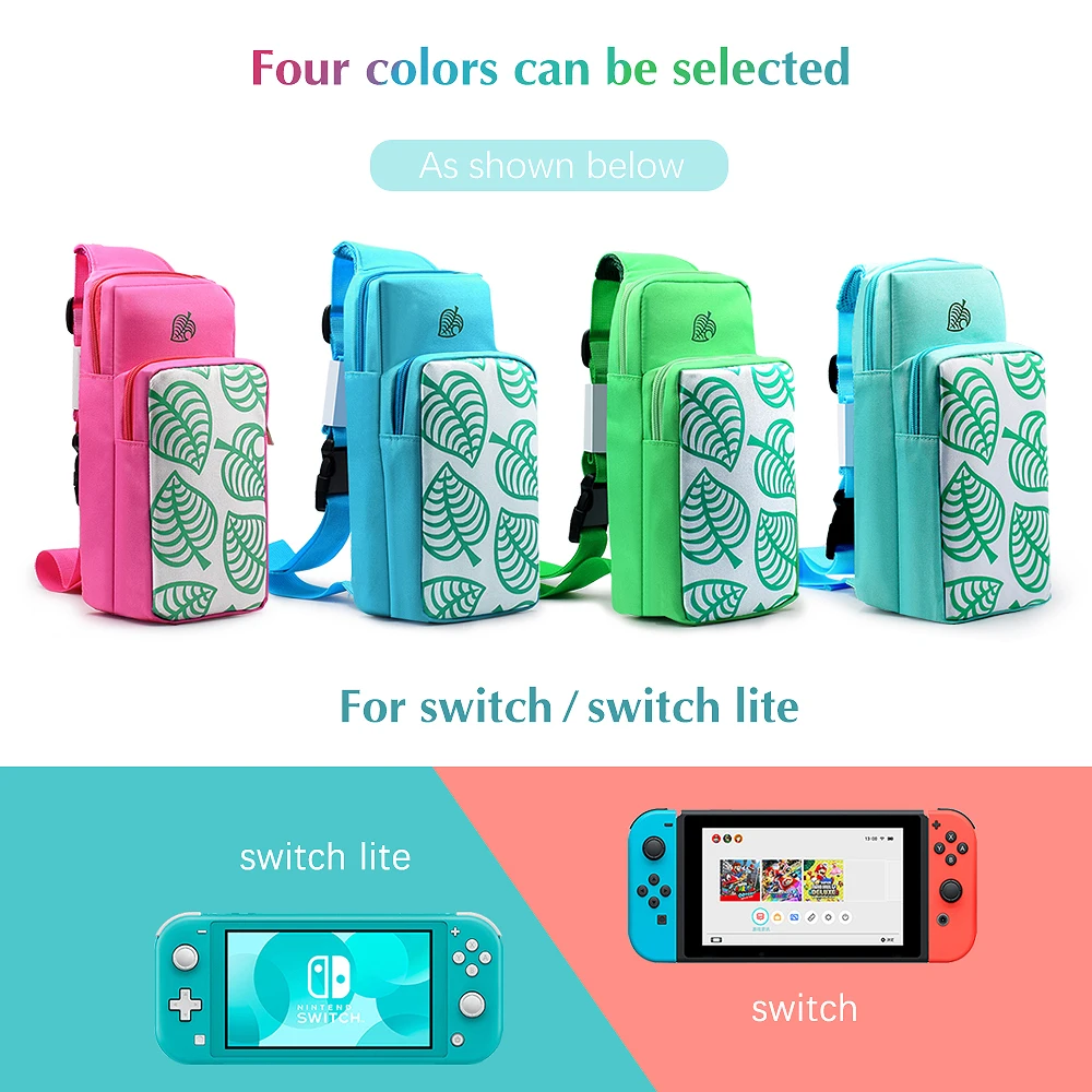 Nintend Switch Bonito Peito Bolsa de Viagem Carry Case Ombro Bolsa de Armazenamento para Nintendo Switch Oled ns Lite Game Console Acessórios - Image 2